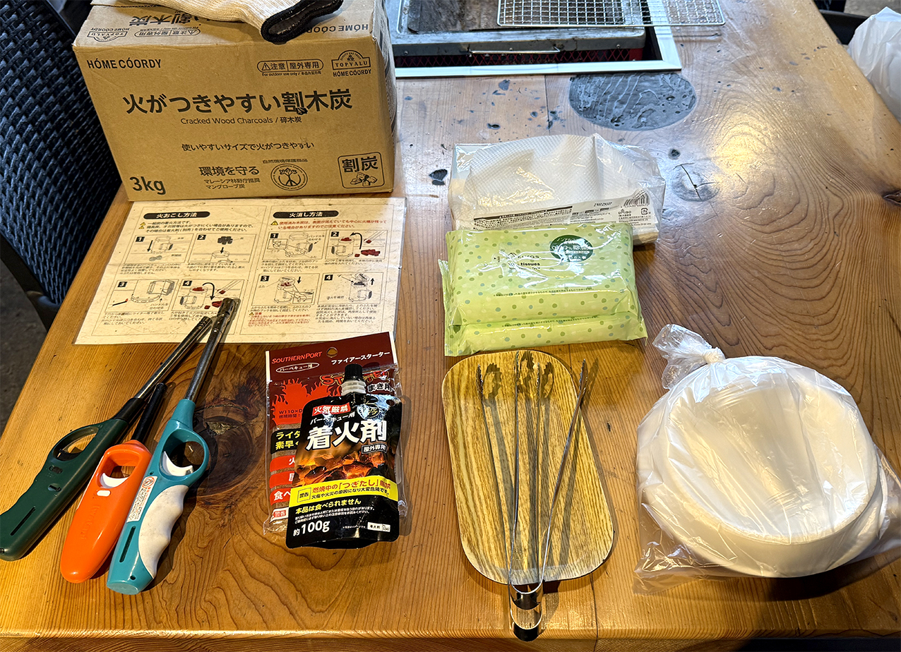 BBQ道具のイメージ