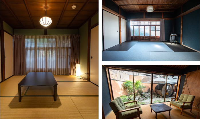 和室と縁側